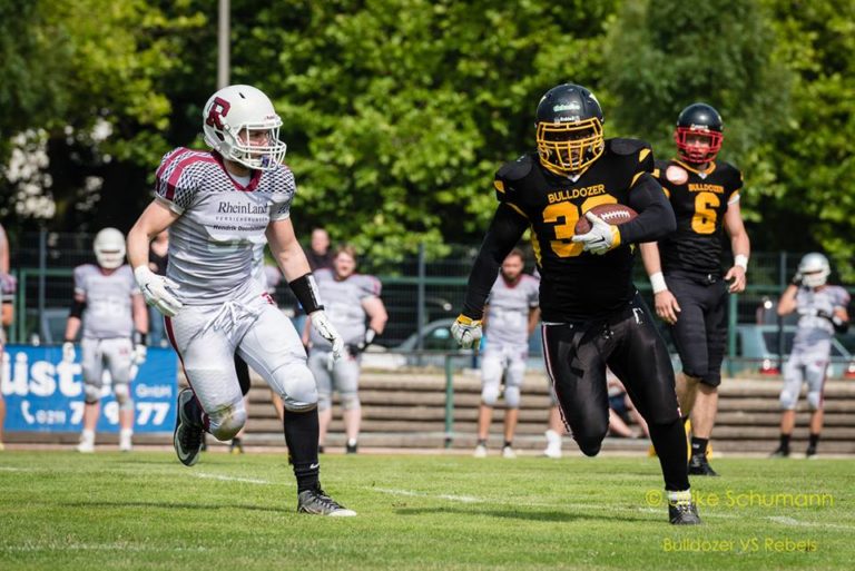 Bulldozer mit hohem Sieg gegen die Bochum Rebels