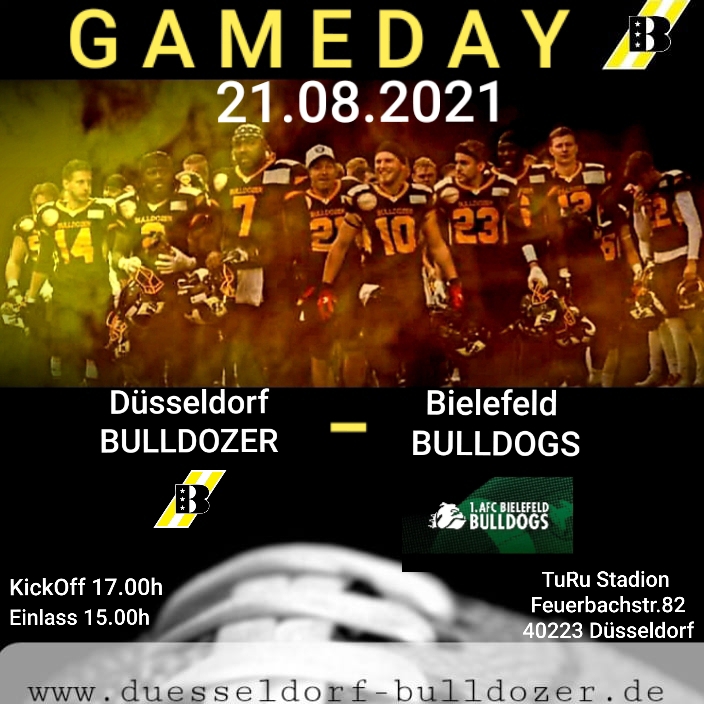 1. Gameday vs. Bielefeld Bulldogs